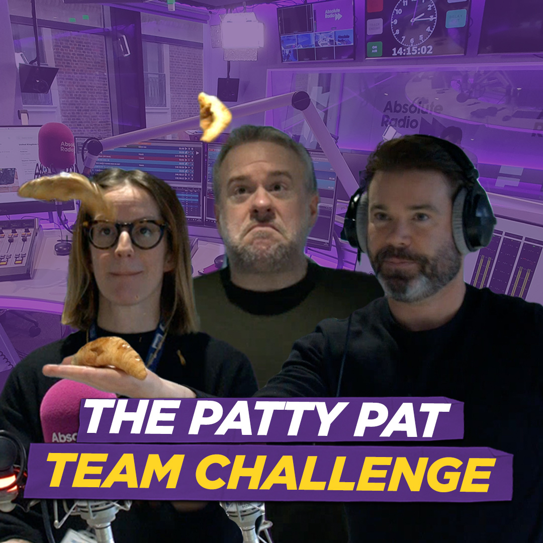 This morning saw the radio first (and probably last) game of the "Baked Goods Patty Pat Team Challenge" 🥐 Congrats Emma Jones 👏 Dave Berry | Matt Dyson