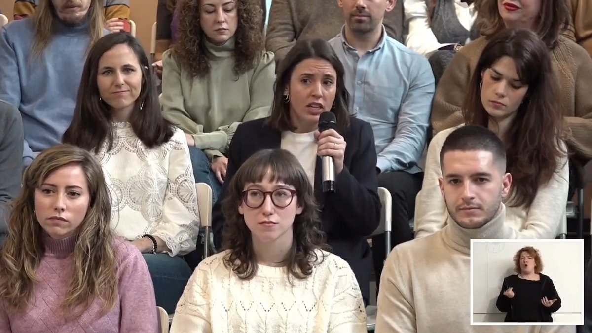 Las injusticias son hijas del silencio. Este equipo de personas nunca se va a callar: los derechos no se negocian. Ahora más que nunca, Podemos.