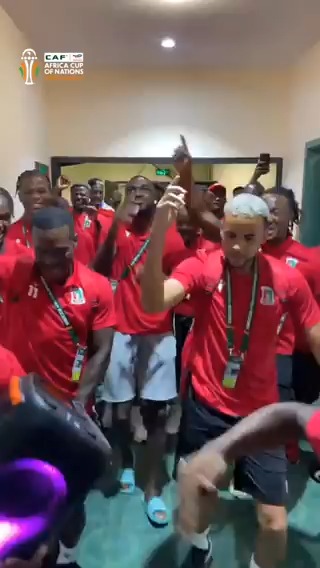 🔥 La LLEGADA de GUINEA ECUATORIAL al ESTADIO para enfrentarse a COSTA DE MARFIL. 🇬🇶 La selección de Akapo o Nsue se juega el PASE a OCTAVOS de la #CopaÁfrica.