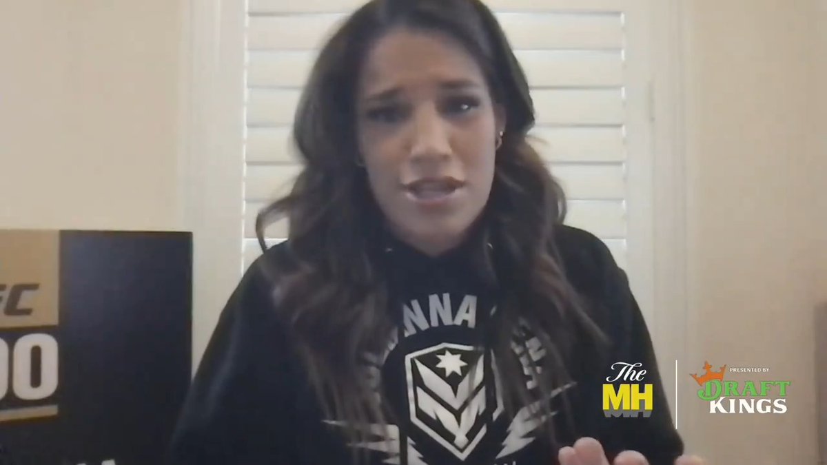 Julianna Peña says Amanda Nunes retired "for attention" and a potential comeback would be "great for business" 👀 #TheMMAHour "I knew that she wasn’t going to be able to stay away." ▶️