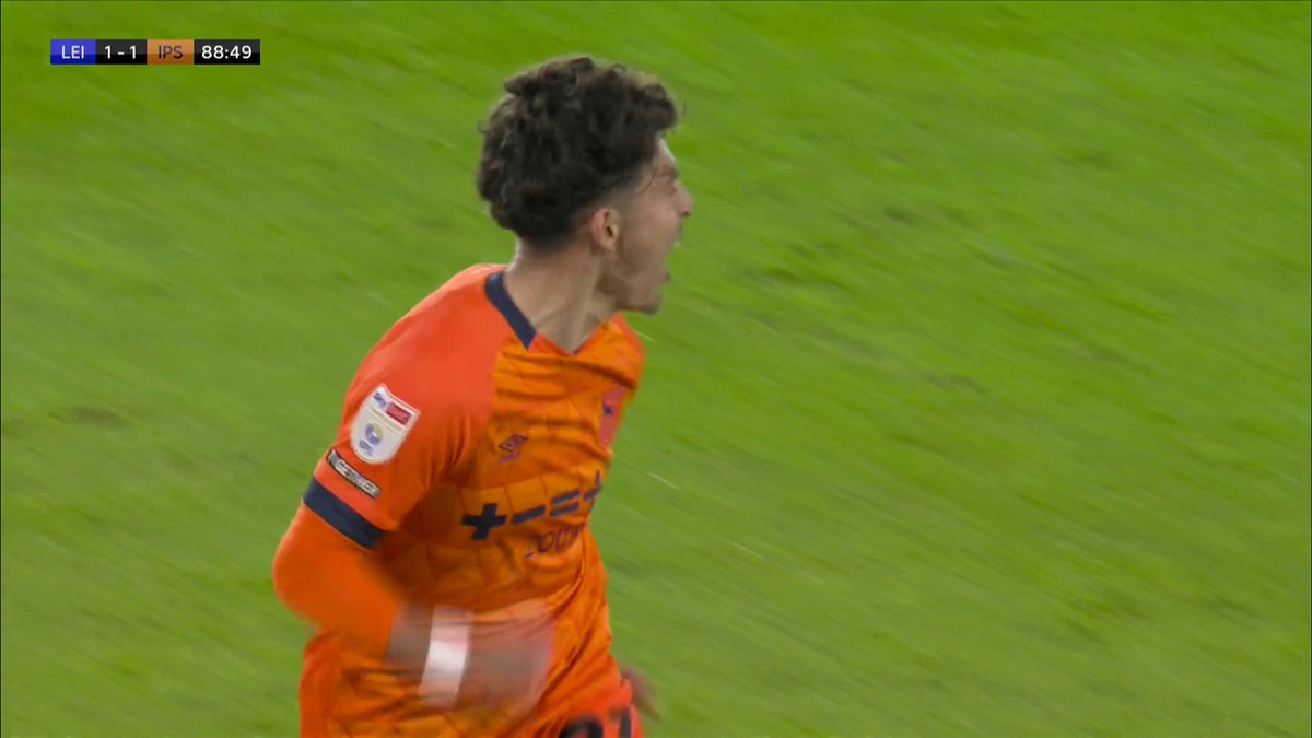 JEREMY SARMIENTO!! 😮 His first goal for Ipswich and what a HUGE goal to get! 🔥