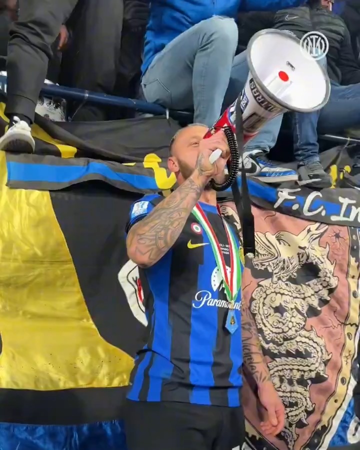 A grande richiesta...un classico di Dima 📢🎶 #ForzaInter #SupercoppaItaliana