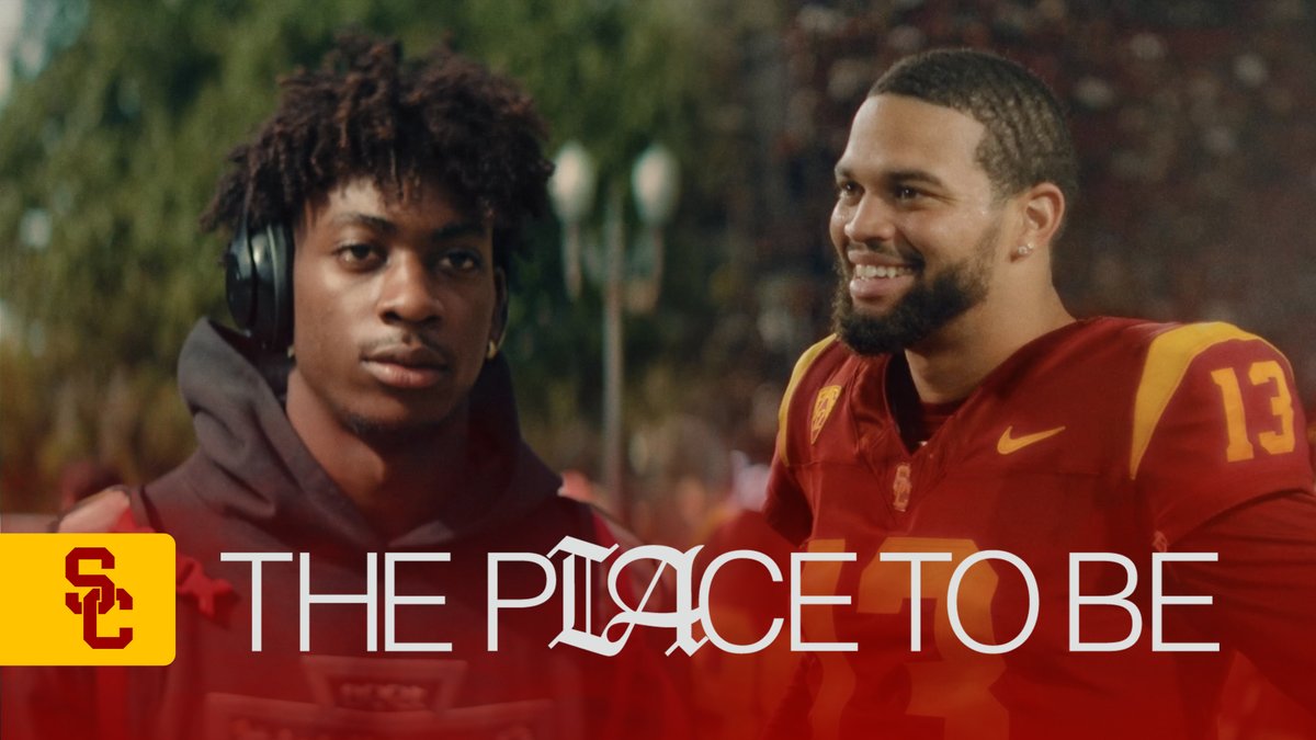 Choose to be great. Choose USC. ✌️
