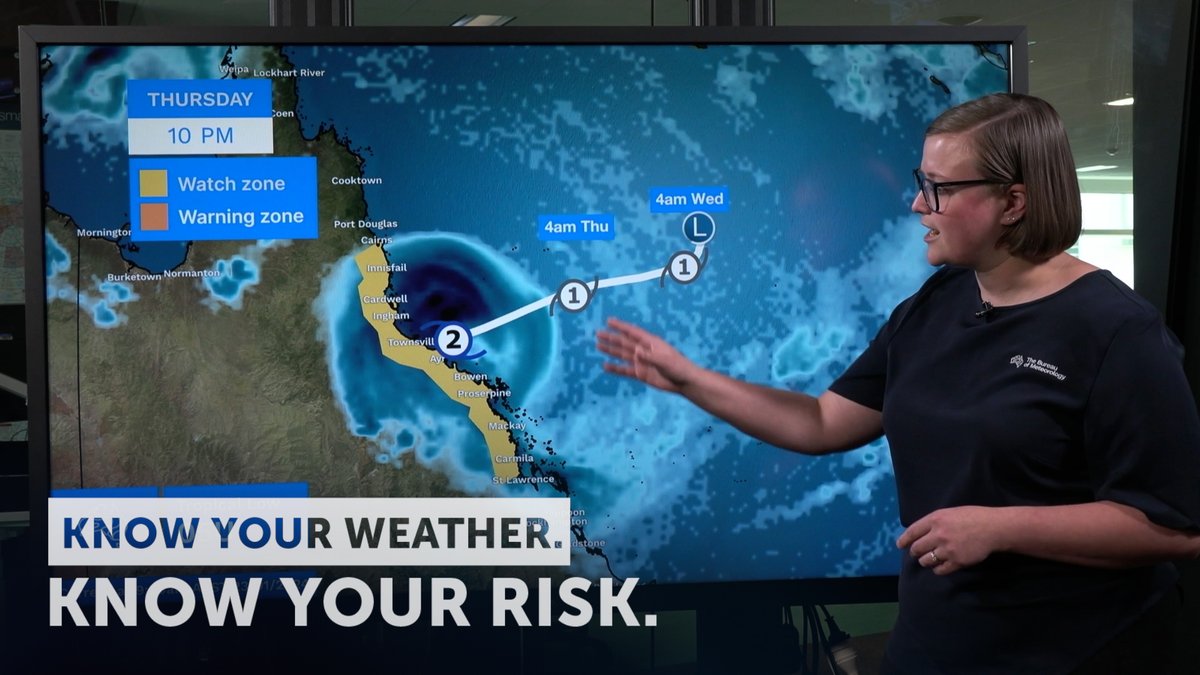 Severe Weather Update: Tropical cyclone developing over the coral sea in the next 24 hours. Video current: 09:30am AEST 23 January 2024. For the latest forecasts and warnings go to our website: