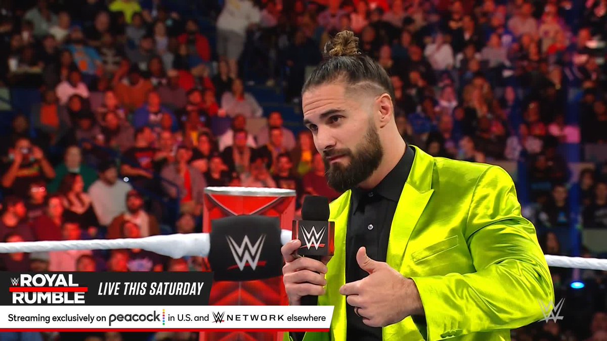 Nobody will stop Seth Rollins from making it to #WrestleMania! #WWERaw