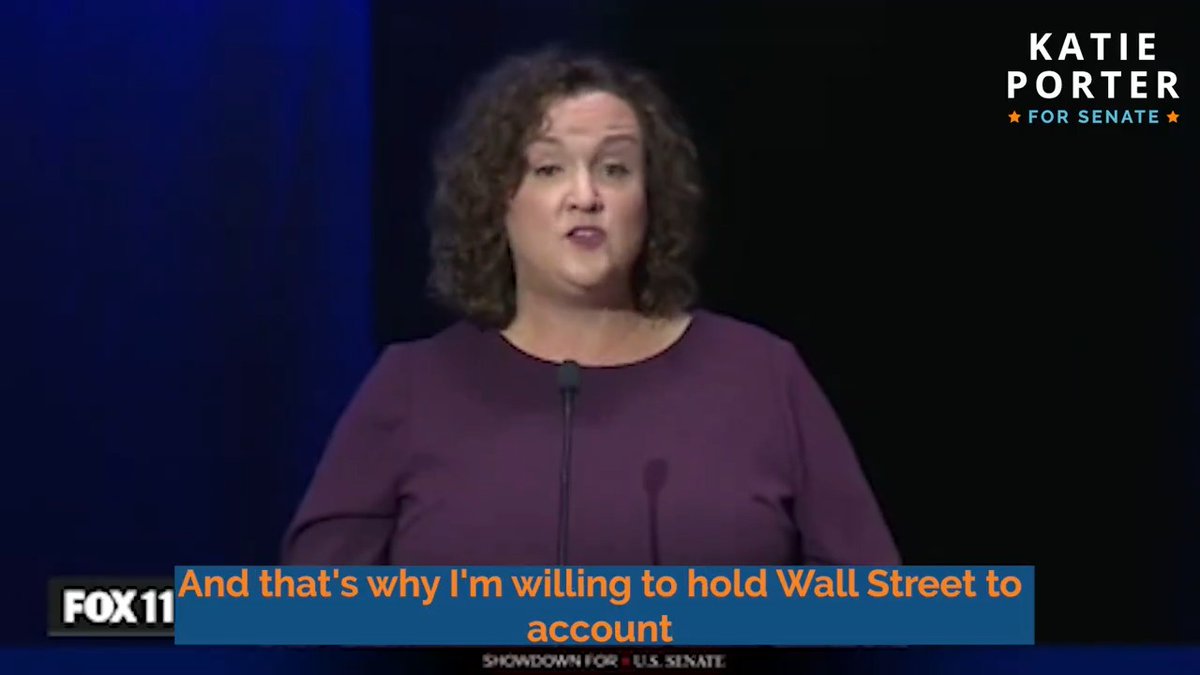 Californians deserve a senator who will stand up to corporate power.