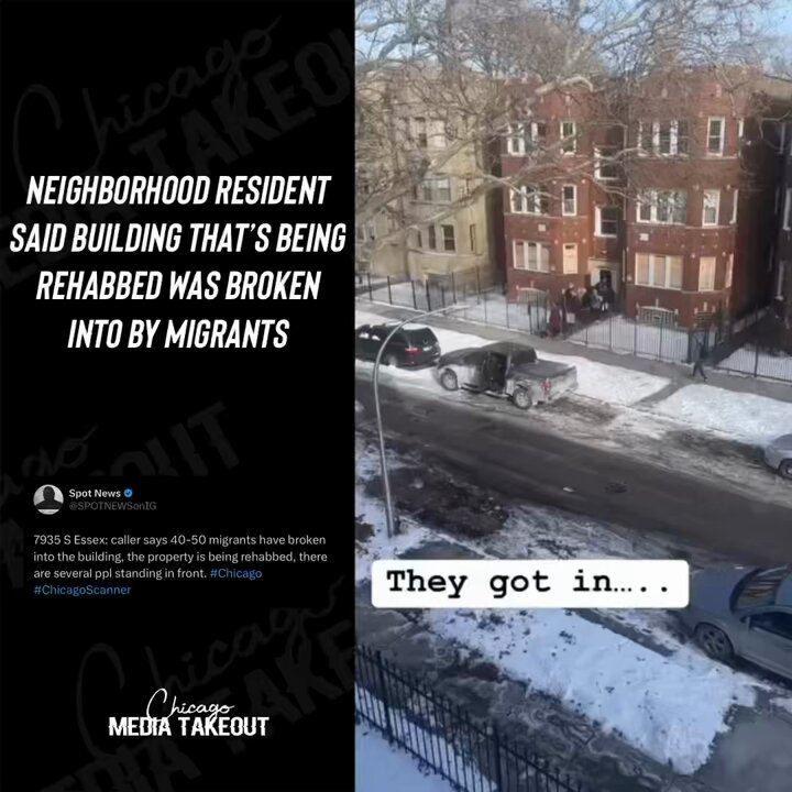 🚨BREAKING: Migrants are breaking into buildings for shelter in Chicago. After the city spent almost 200 million &amp; the state spending over 700 million, migrants are committing crimes at an all time high. Where did the money go? This is RIDICULOUS! End this money grab! #Horrible