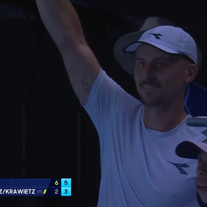 Around. The. Post. 🤯 Unreal from Jan Zielinski! #AusOpen • Wide World of Sports • ESPN • @eurosport • WOWOWテニス Kia Worldwide • #Kia • #MakeYourMove