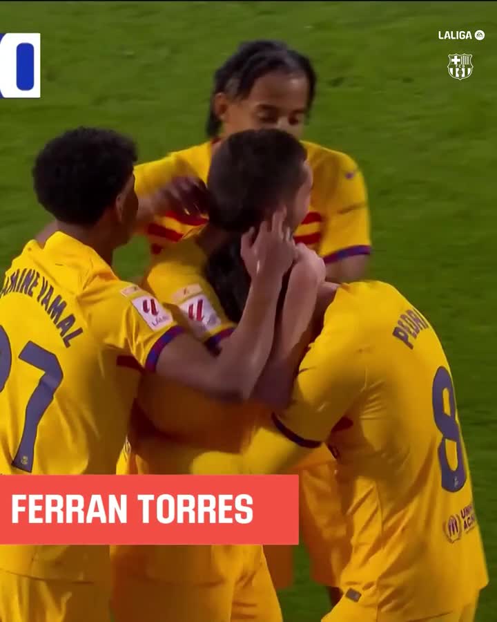 This is the Ferran Torres hat trick you've heard so much about. #LaLigaHighlights