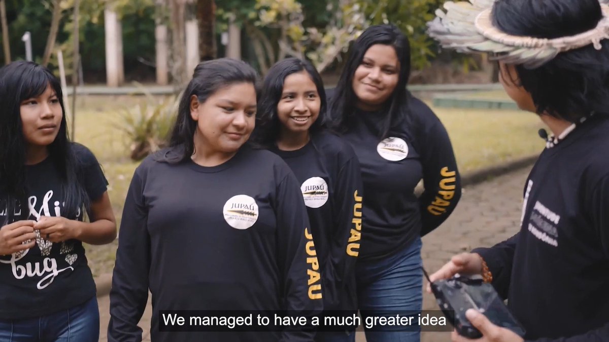 👉 Meet #BitatéUruEuWauWau, champion of our shared home. Bitaté uses tech for his people's well-being and land protection in the Brazilian Amazon. With unwavering dedication, Bitaté defends the forest, his home and its vibrant wildlife.