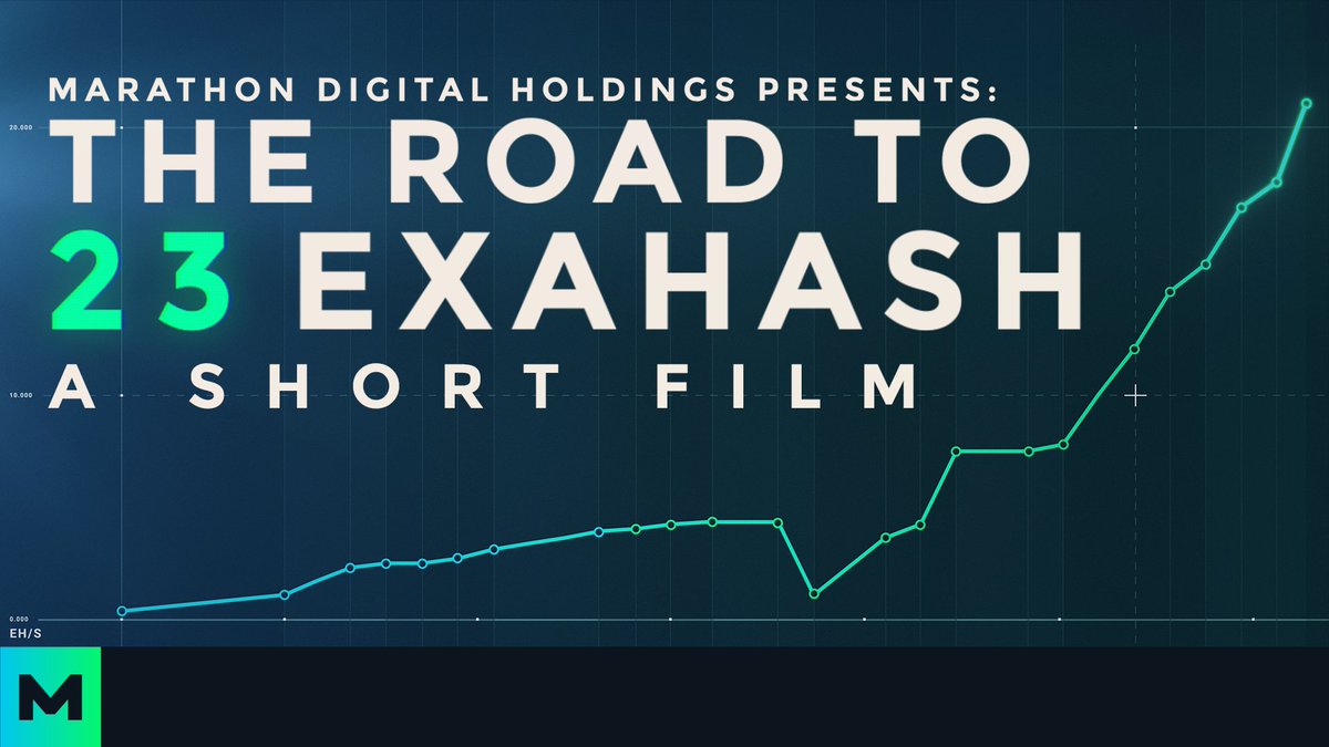 In just a few short years, Marathon grew its operations by more than 11,000% to become one of the world's largest and most innovative #Bitcoin mining companies. Curious how we got here? Here's the inside story. The Road to 23 Exahash. Watch now: