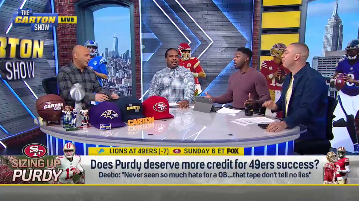 "Is Brock Purdy a good quarterback? Yes. Is he a difference maker? No, he is not. If he does not win, you have to go and try to find a difference maker at that position. A guy maybe like Justin Fields." — Greg Jennings.