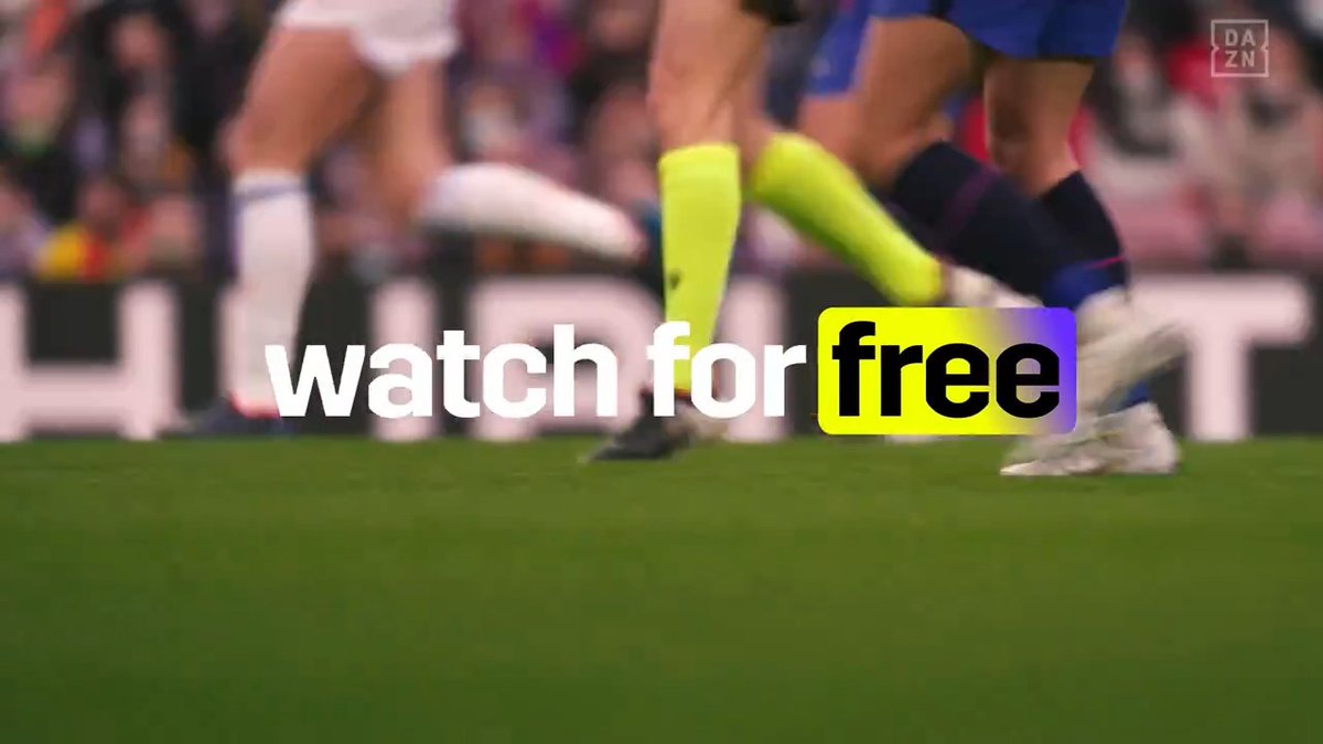 The only thing better than watching football, is watching it for FREE 🤩⚽️ DAZN is offering fans A NEW DEAL FOR WOMEN’S FOOTBALL. 📺 Register on the link and watch for free: #NewDealforWomensFootball