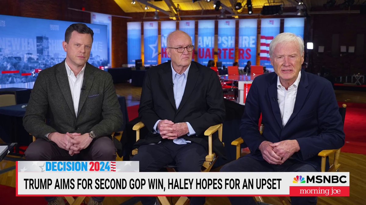 "You have to talk about the person you're running against to beat them... In the case of 2024 politics [Trump's] the bad guy— Trump's still trying to walk away from all of this with immunity. How can you make him your hero?" — Chris Matthews on how Nikki Haley can defeat Trump