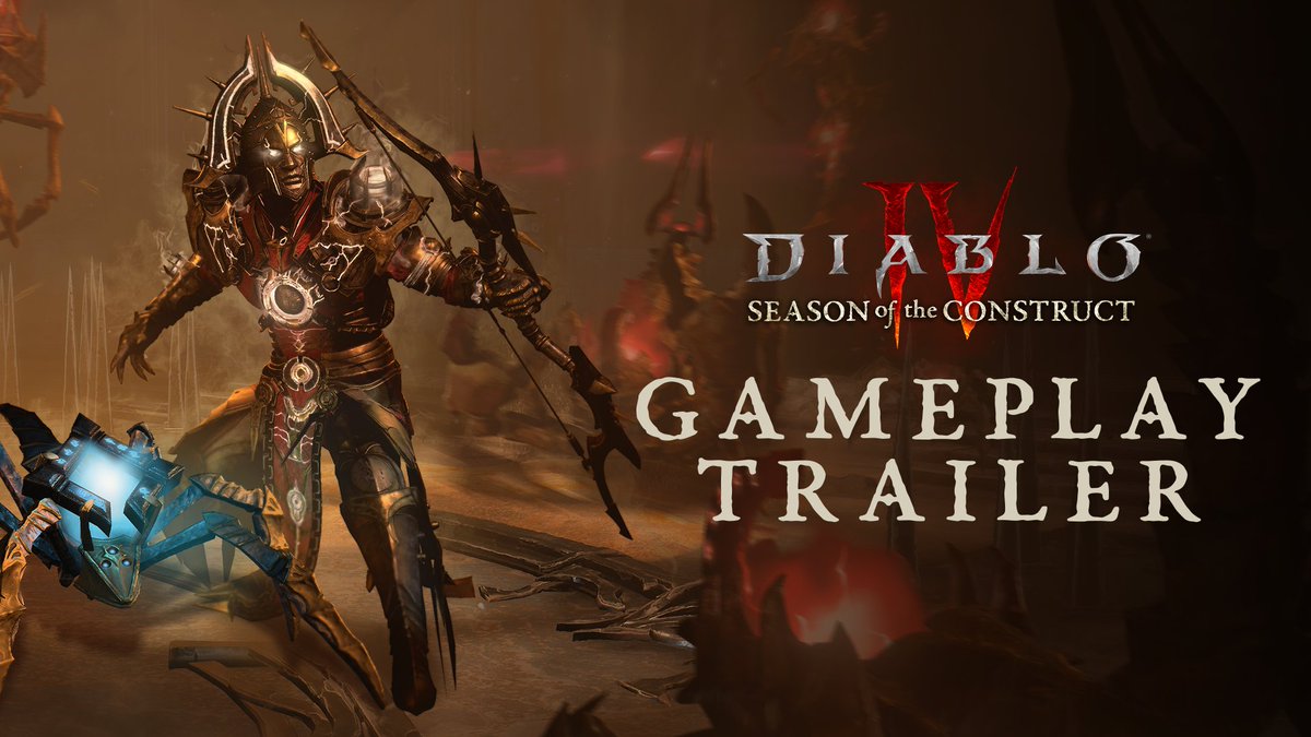 Legends tell of ancient treasure deep beneath the heart of Sanctuary. Can you survive long enough to find it? Season of the Construct is live now in #DiabloIV.