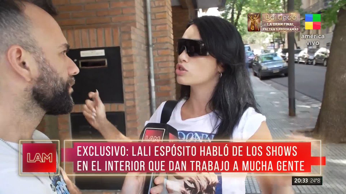 Quieren hacer creer que necesito la plata del "PUEBLO" y no lo necesito hago Publicidades, Películas, soy productora etc. Lali cerrando ogts.