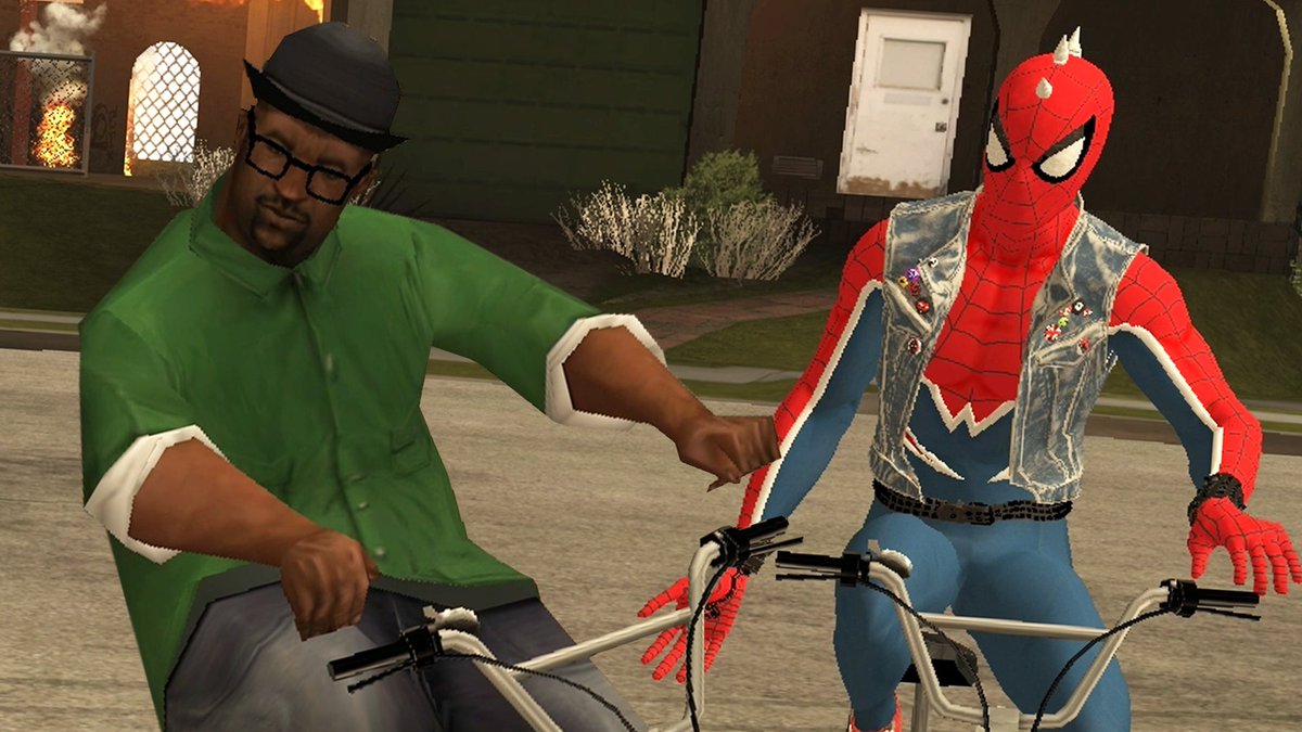 This Grand Theft Auto mods puts Insomniac's Spider-Man in GTA: San Andreas, featuring a swinging mechanic, abilities, suits, and even car chases. Check out gameplay here: