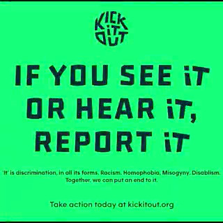 The message is clear. Kick It Out | #swfc