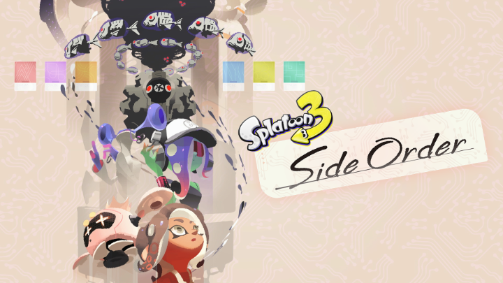 SRL Big Newsroom here with an exciting announcement! Side Order, Wave 2 of the Splatoon 3: Expansion Pass paid DLC, is coming at you on Thursday, February 22nd. Join up with new faces and old friends to escape the world of order!