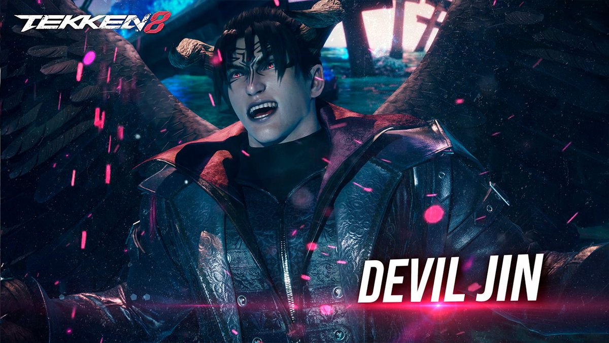 Black Wings of Ruin looms over the arena. The wrath of Devil Jin is unleashed in #TEKKEN8! Two days left to join the fight 🤜