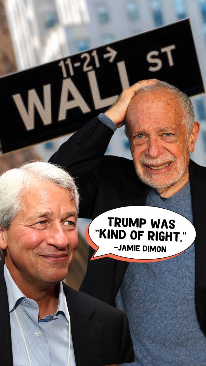 Billionaire bank CEO Jamie Dimon says Trump "wasn't wrongโ on most major policies. I call BS.
