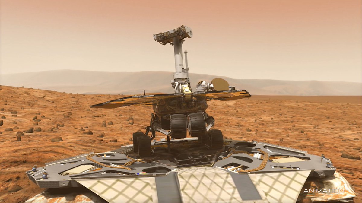 January 2004. Two robotic explorers land on Mars, three weeks apart. Together, they prove liquid water once flowed there. Our Spirit and Opportunity rovers rewrote science textbooks. Look back at the 20th anniversary of their touchdown on the Red Planet: