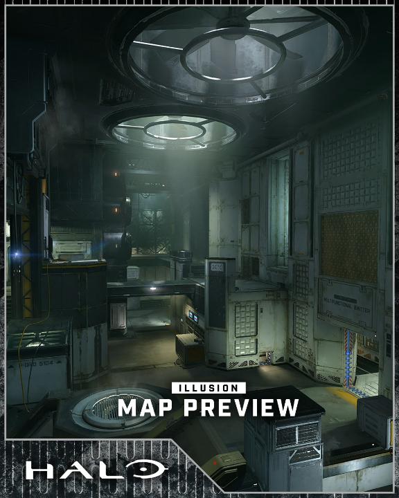 Explore Halo Infinite’s newest Arena map, Illusion 🧑‍🔬 An old ONI black site houses experiments from the Covenant War seeking to unlock old, yet familiar technology. CU29 arrives Jan. 30! 🧪 #HaloSpiritOfFire
