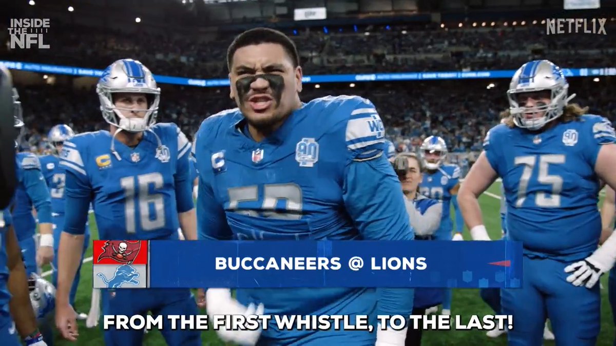 "Watch what he does to some of these defensive ends." Penei Sewell is a monster in the Detroit Lions run game. chris long Ryan Clark @InsideTheNFL now streaming on @Netflix