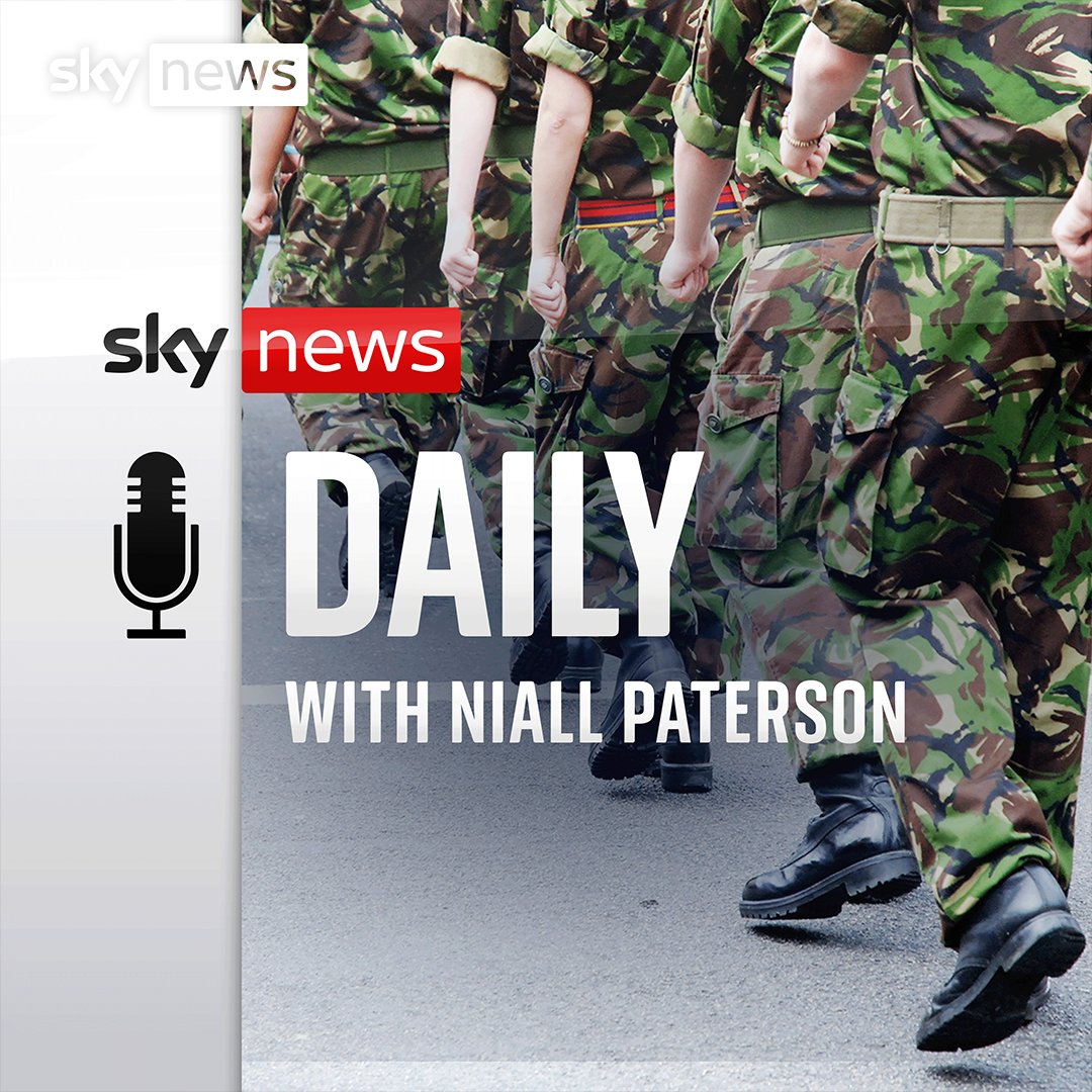 The head of the British Army has said we should "train and equip" a "citizen army" to ready the country for any potential land war. On the #Daily podcast, Niall Paterson is joined by former defence secretary Sir Michael Fallon 👇 🎧