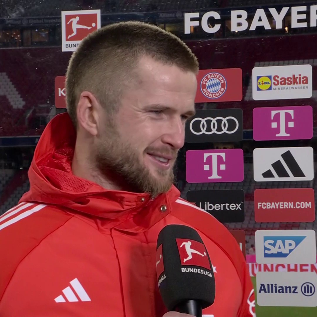 "A very proud moment for me" 🤝 Eric Dier reacts to making his debut for Bayern Munich during their 1-0 win over Union Berlin.