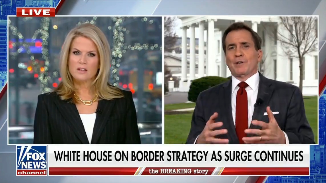 John Kirby is asked if we have a southern border