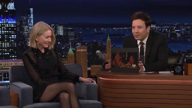 Jennifer Lawrence cracks Naomi Watts up 🤣 #FallonTonight