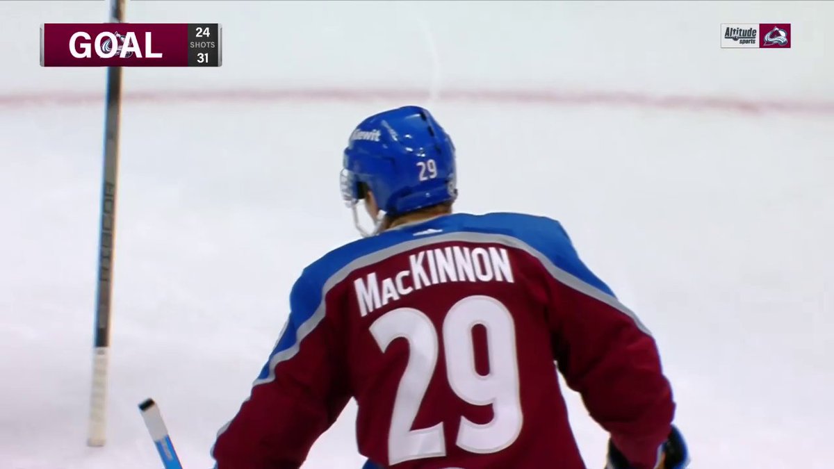 A FOUR-GOAL GAME FOR NATHAN MACKINNON! 🤩 And it's his second four-goal game of the season!