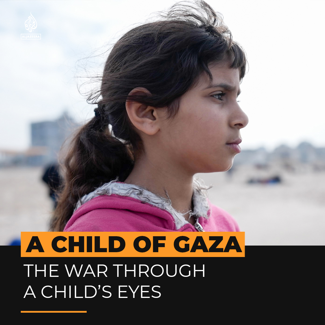 "This is the third time I survive in this war." Witness the war on Gaza through the eyes of nine-year-old Elaf and her family as they struggle to find safety under heavy Israeli bombardment. Watch A Child of Gaza here: