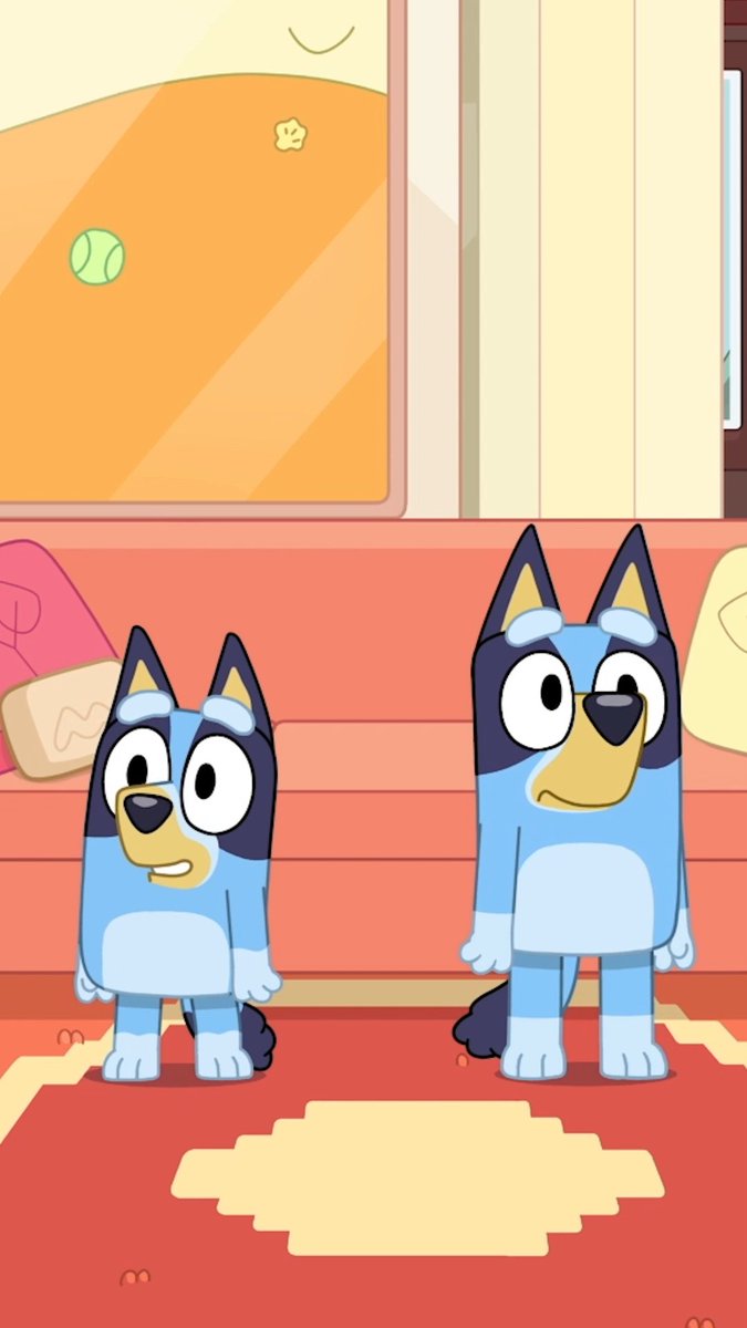 Have fun getting this out of your head! 💙 🔀 🧡 #OppositeDay #Bluey