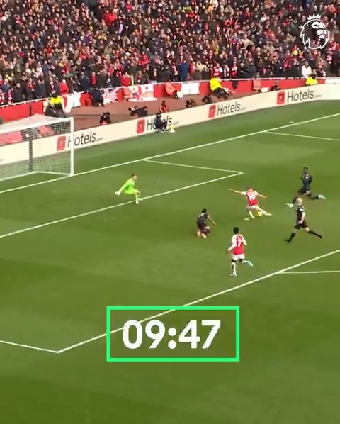 A counter-attacking masterclass from Arsenal ⏱
