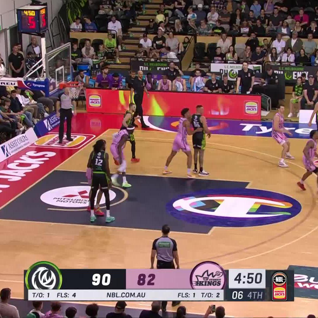 Kody Stattmann from DEEP 🎯 He's up to a career-high 16 points 🔥 Watch live on ESPN via Kayo 📺