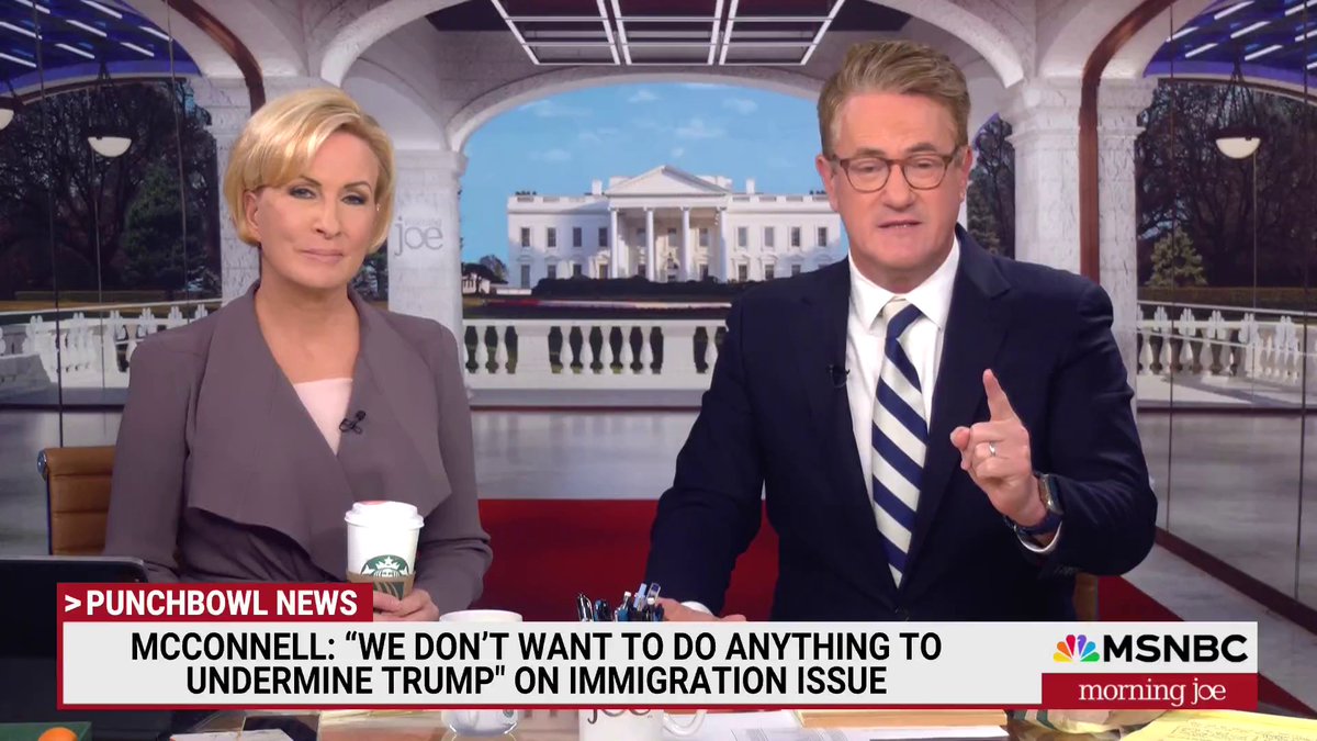 "Democrats are you listening? You're running against a party whose two platforms this year are: let the economy crash and keep the border open." — JoeNBC breaks down Trump's policies