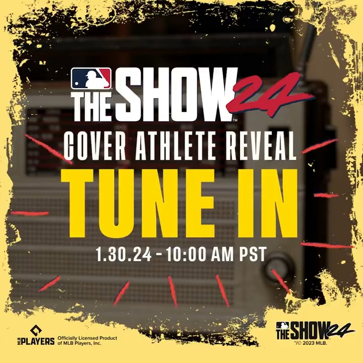 Our ‘24 cover athlete is coming. It’ll be a wild ride. Tune in on Twitch or YT. 10:00 AM PT on 1/30. #MLBTheShow #OwnTheShow
