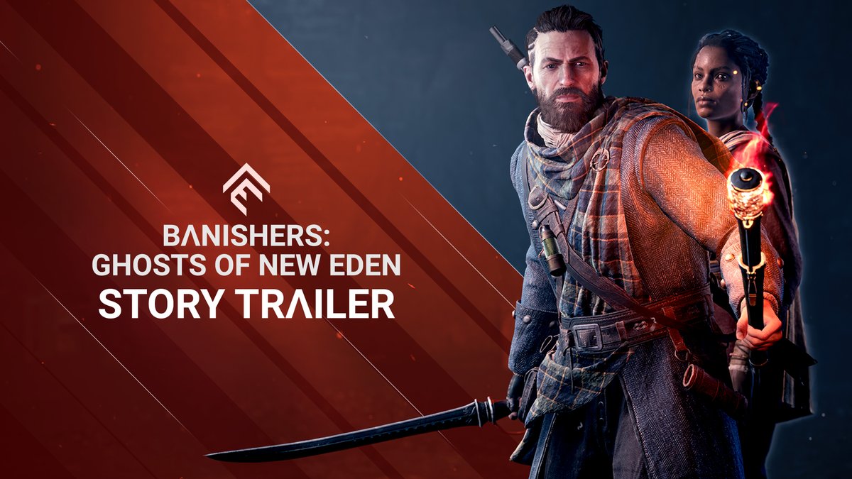 "We face a choice. Do we kill? Or do we part forever?" Discover a tale of love, sacrifice, and tragic fate in #Banishers: Ghosts of New Eden. The Action-RPG releases Feb 13 on PS5, Xbox Series &amp; PC: