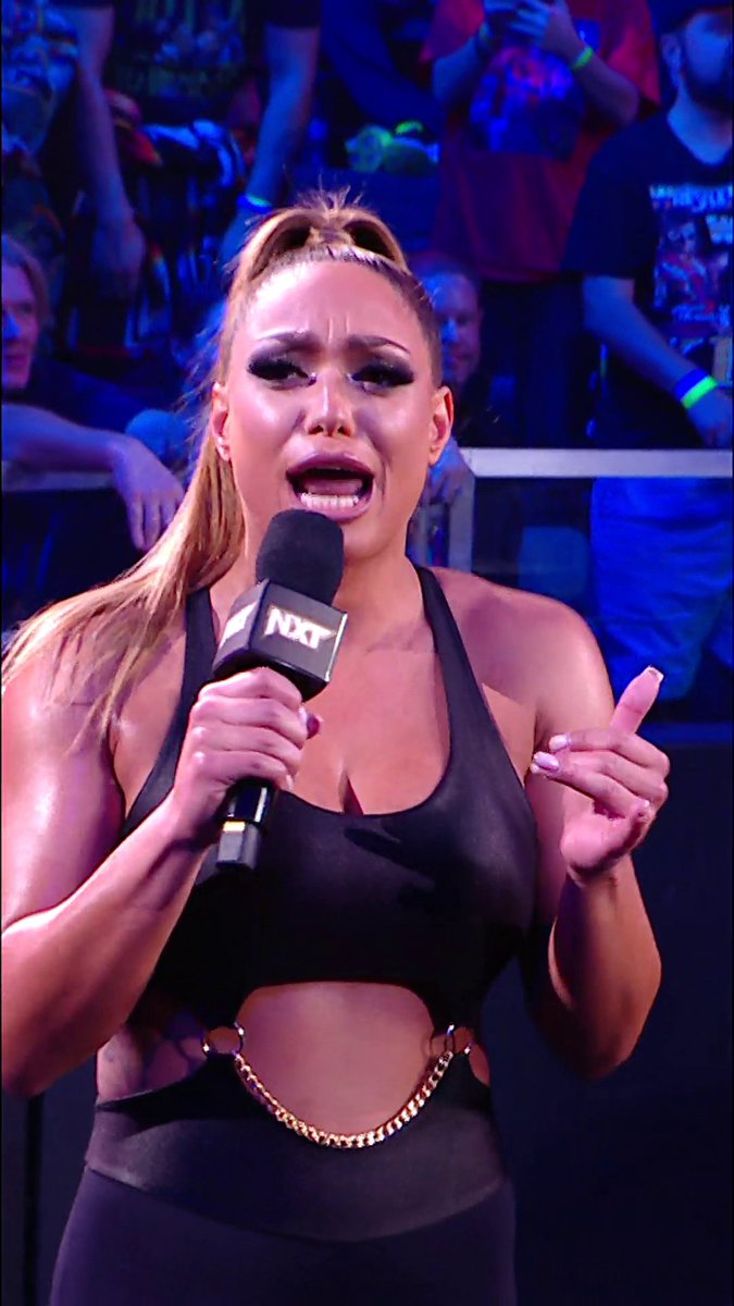 .@elektralopezwwe was holding nothing back ๐ฅ ๐ฅ ๐ฅ #WWENXT