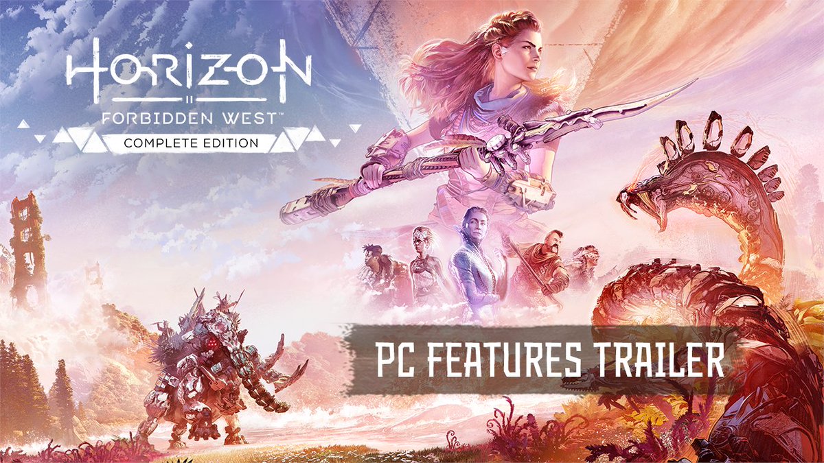 Brave a deadly frontier in distant lands: Horizon Forbidden West Complete Edition comes to PC on 21 March. Join Aloy as you confront new dangers in the Forbidden West and Burning Shores. Wishlist now on Steam and Epic Games Store! 🏹 Read more: