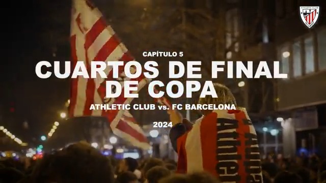 📽 La esencia del fútbol, la esencia del Athletic Club. Fieles a un modelo único en el mundo. Equipo y afición, soñando y disfrutando juntos. 🏆 ¡A por las semis! #AthleticBarça #AthleticClub 🦁
