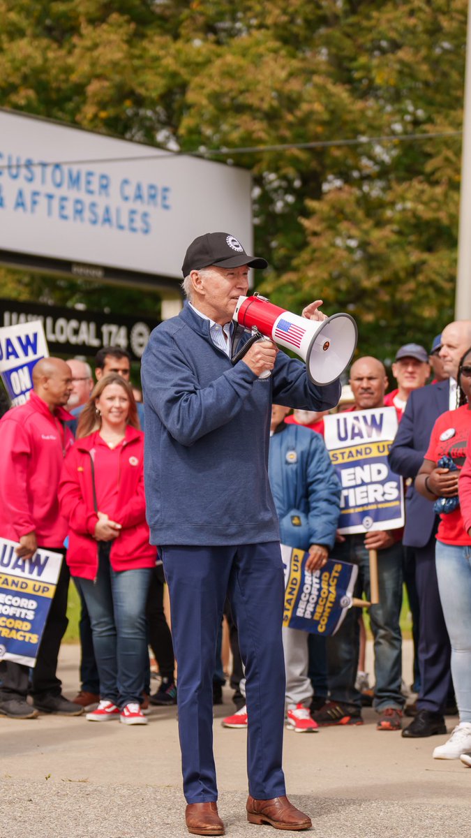 The UAW makes sure the auto future of the world will be made in America.