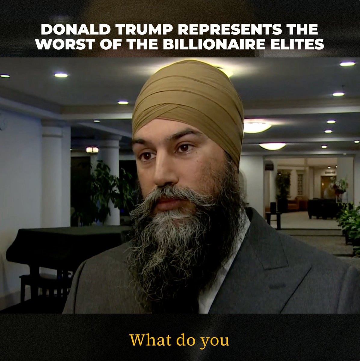 Donald Trump represents the worst of the billionaire elites. He ignores the struggles of working people while pursuing personal vendettas. His goal is not to help people - but to fuel hate. Working people will suffer under him, the ultra-rich will rejoice.