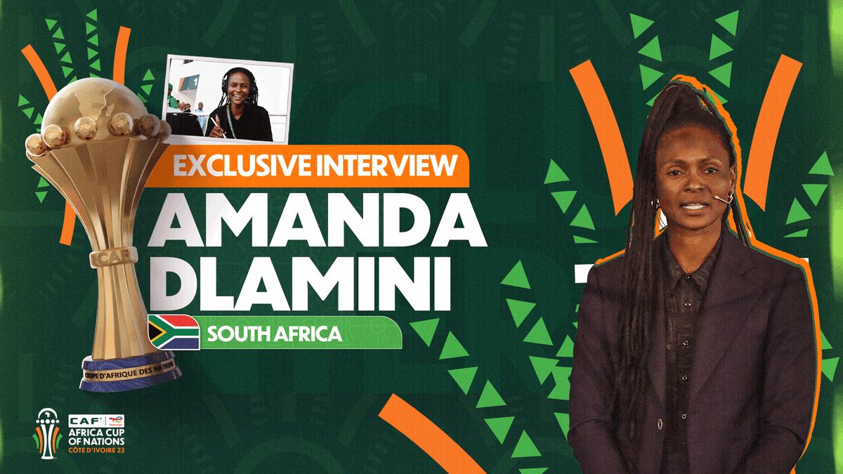 The former Banyana Banyana captain becomes the first woman to commentate on a football game in #TotalEnergiesAFCON2023 history 🎤 Amanda Dlamini, you’re incredibly inspiring ✨ #TotalEnergiesAFCON2023 | #EmpoweringOurGame