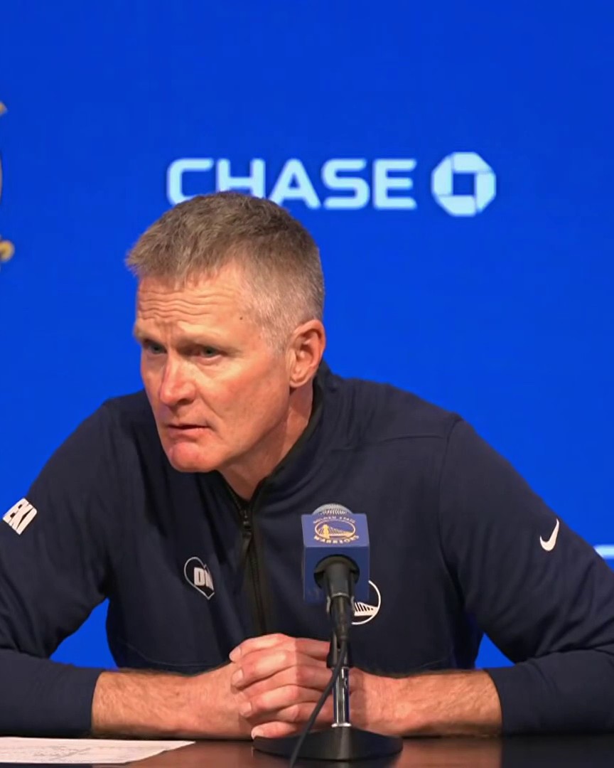 "I really prefer the scramble situations at the end of games ..." Steve Kerr explains why he didn't call a timeout on the final possession