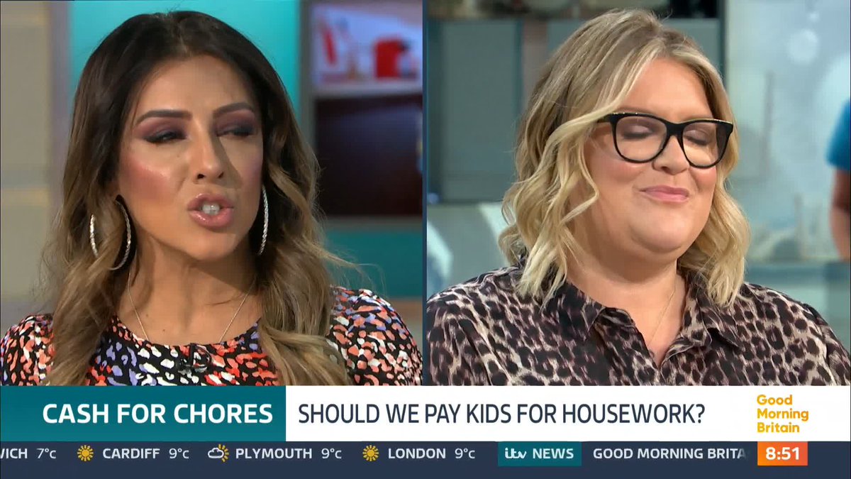 Journalist Helen Carroll recently wrote an article for The Times revealing she paid her teenage son £40 per month to empty the dishwasher. Should parents pay kids to do housework?