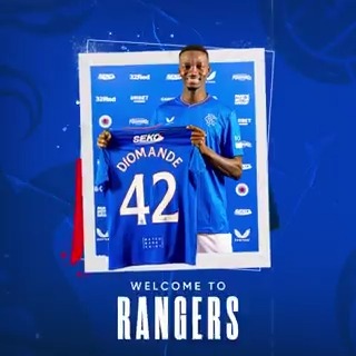 Welcome to Rangers, Diomande Mohamed Baba 💙