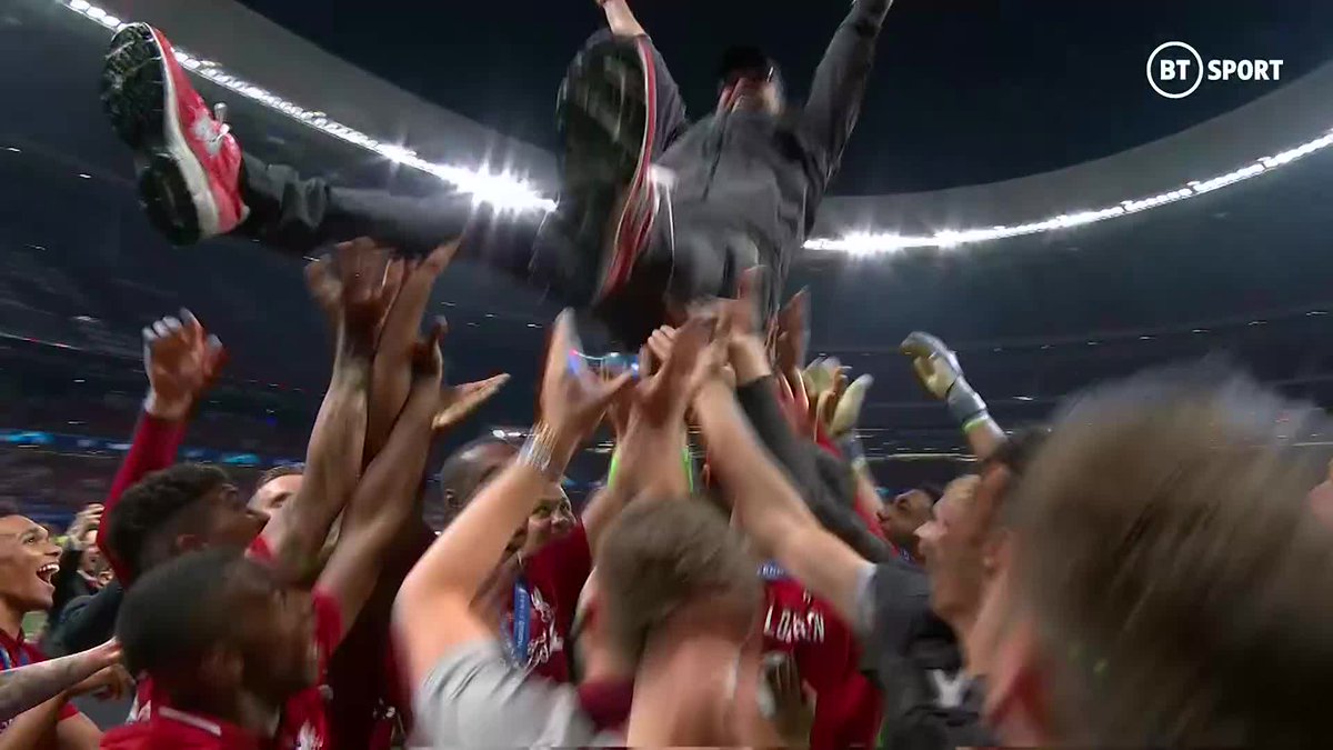 The man who made it 6 🏆 📹 Klopp Cam as he celebrated Liverpool's Champions League triumph 🔴